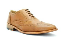 Load image into Gallery viewer, Brogues Oxford Shoe - Cognac