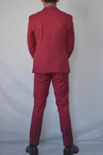 Load image into Gallery viewer, Slim Fit Red Suit - Short