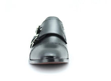 Load image into Gallery viewer, Double Strap Monk - Midnight Black