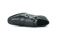Load image into Gallery viewer, Double Strap Monk - Midnight Black