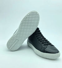 Load image into Gallery viewer, High-Top Leather Sneakers