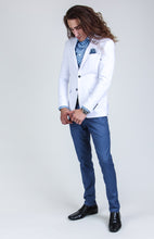 Load image into Gallery viewer, White Slim Blazer