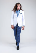 Load image into Gallery viewer, White Slim Blazer
