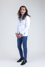 Load image into Gallery viewer, White Slim Blazer
