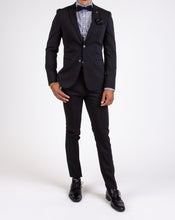 Load image into Gallery viewer, Slim Fit Black Suit - Short