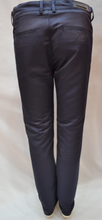 Load image into Gallery viewer, Shiny Navy Blue Casual Pants