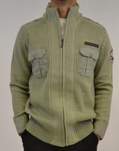 Load image into Gallery viewer, Long Zip-Up Sweater