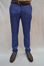 Load image into Gallery viewer, Light Blue Striped Pants