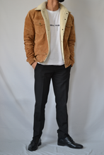 Load image into Gallery viewer, Leather Sherpa Jacket